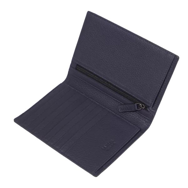 Portefeuille homme cuir Come Lancel bleu