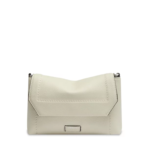 Sac à main pochette Ninon soft Lancel neige