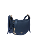 Sac demi-lune Faubourg cuir Lancel marine