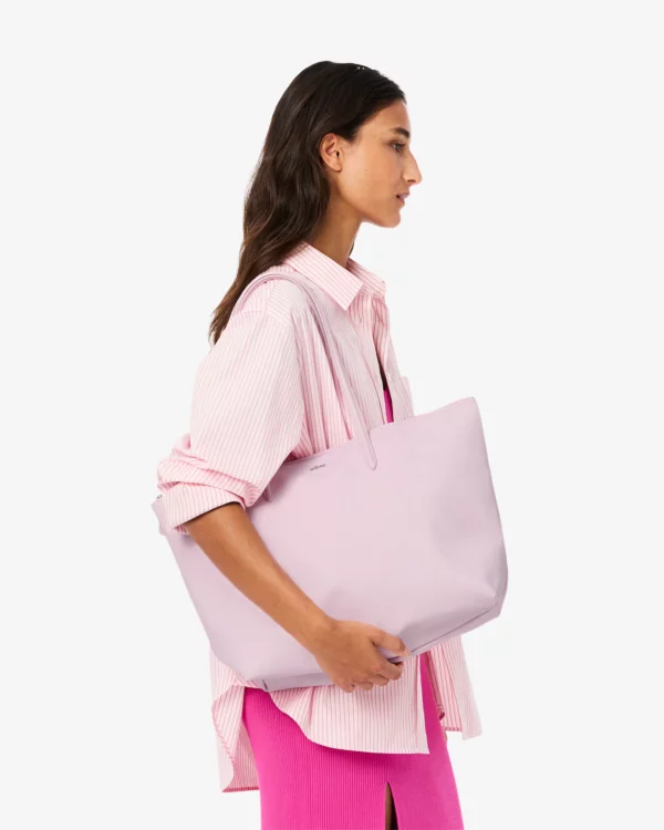 Sac Cabas L.12.12 femme Lacoste pink lady