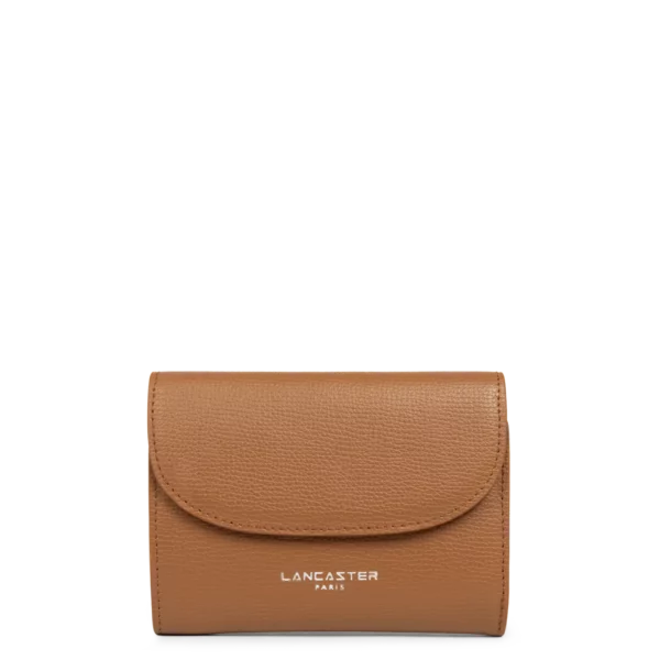 Portefeuille femme cuir Sierra Lancaster camel