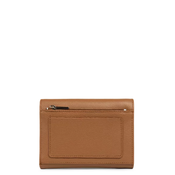 Portefeuille femme cuir Sierra Lancaster camel