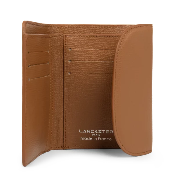 Portefeuille femme cuir Sierra Lancaster camel