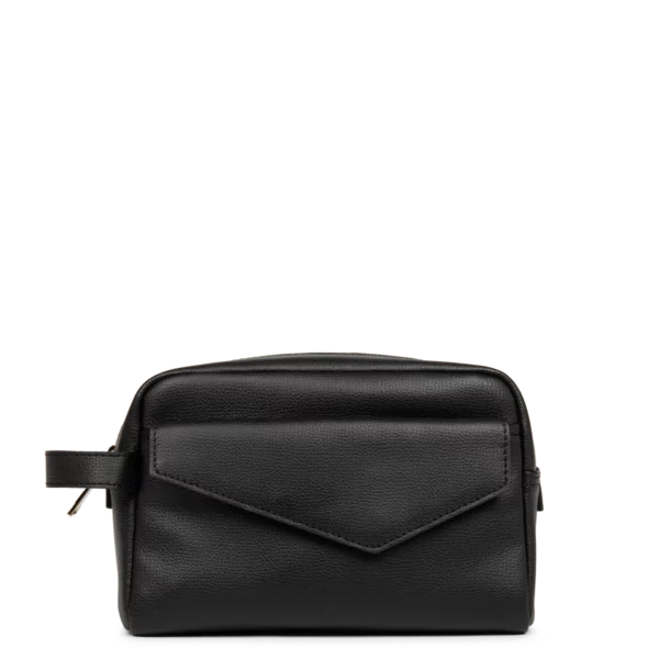 Trousse de toilette Zoé cuir Lancaster noir