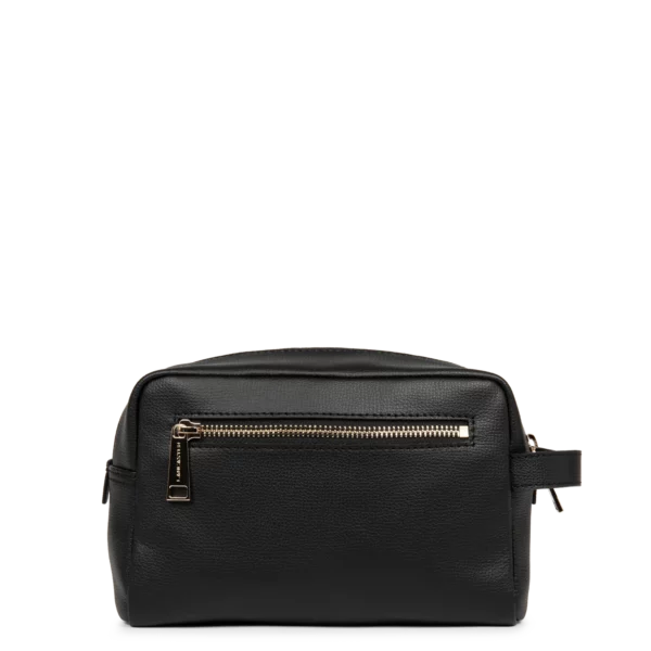 Trousse de toilette Zoé cuir Lancaster noir