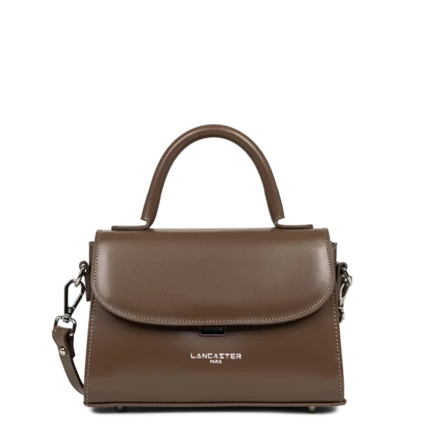 Sac à main Suave Even cuir Lancaster - marron