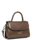 Sac à main Suave Even cuir Lancaster - marron