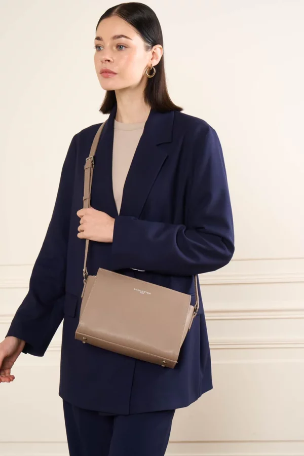 Sac trotteur cuir Sierra Lancaster galet