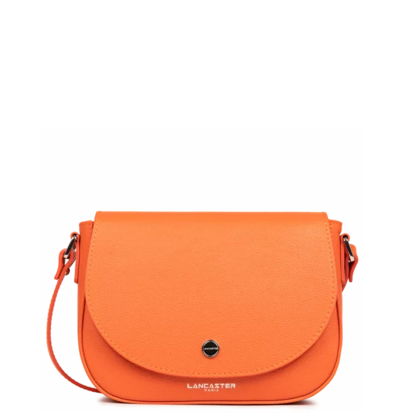 Sac trotteur cuir Milano Bao Lancaster - orange