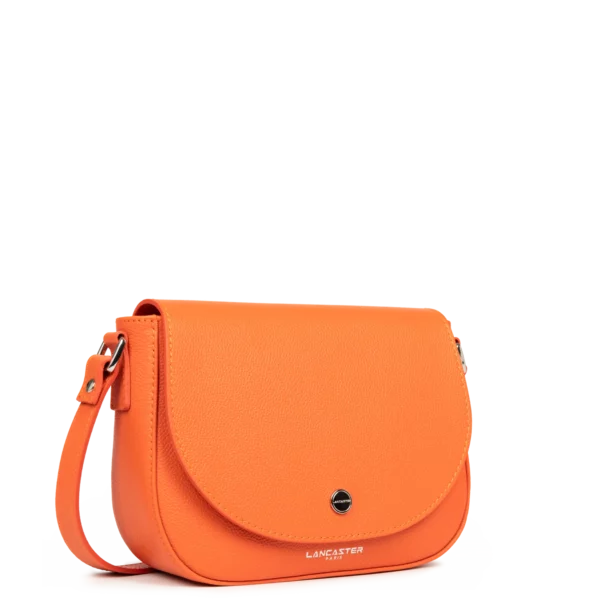 Sac trotteur cuir Milano Bao Lancaster - orange