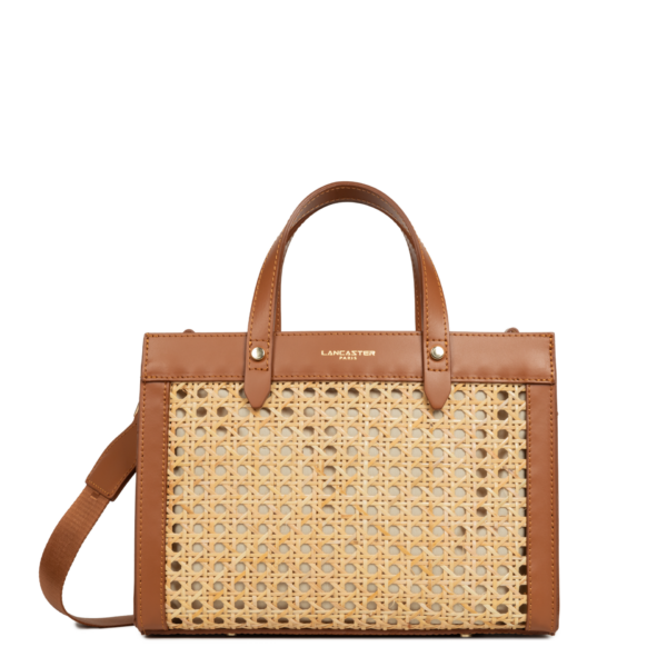 sac cabas lancaster rotin