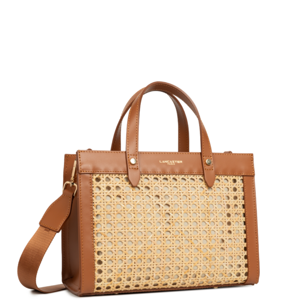 sac cabas lancaster rotin
