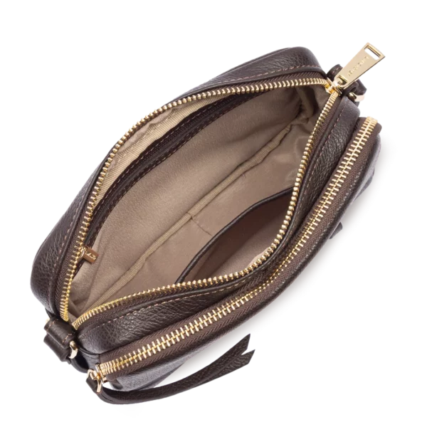 Petit sac trotteur Dune Lancaster Marron foncé