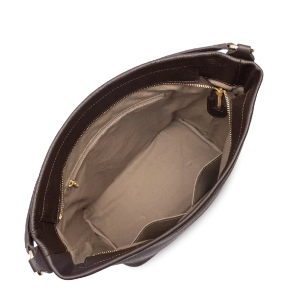 Grand sac seau Dune Lancaster marron foncé