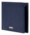 Portefeuille porte-monnaie Classic Grained Navy