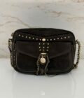 Sac bandoulière Orelia cuir Mila Louise kaki