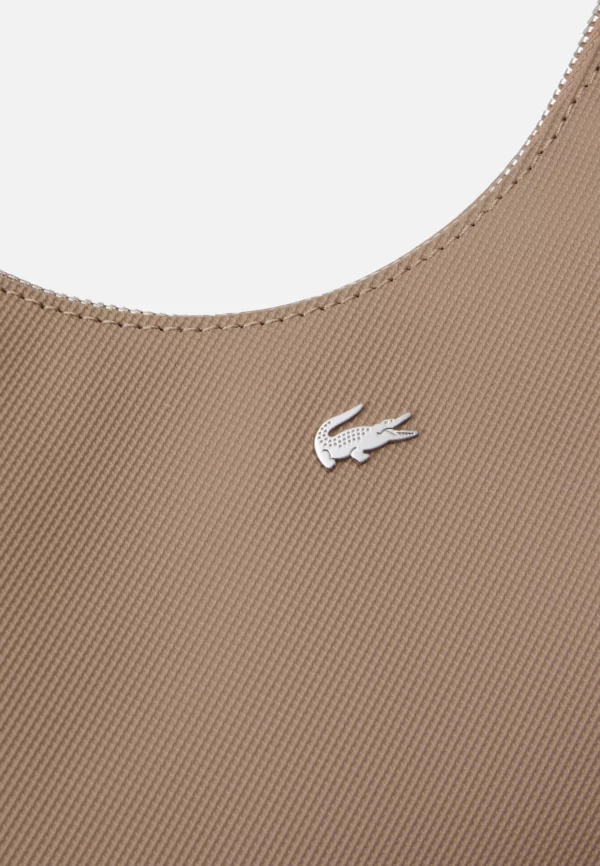 Sac à main femme Daily City hobo taupe Lacoste