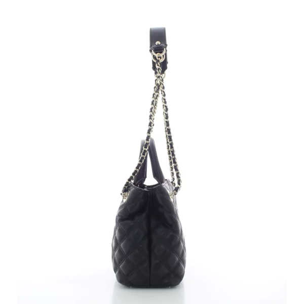 Sac à main femme Giully effet matelassé noir Guess