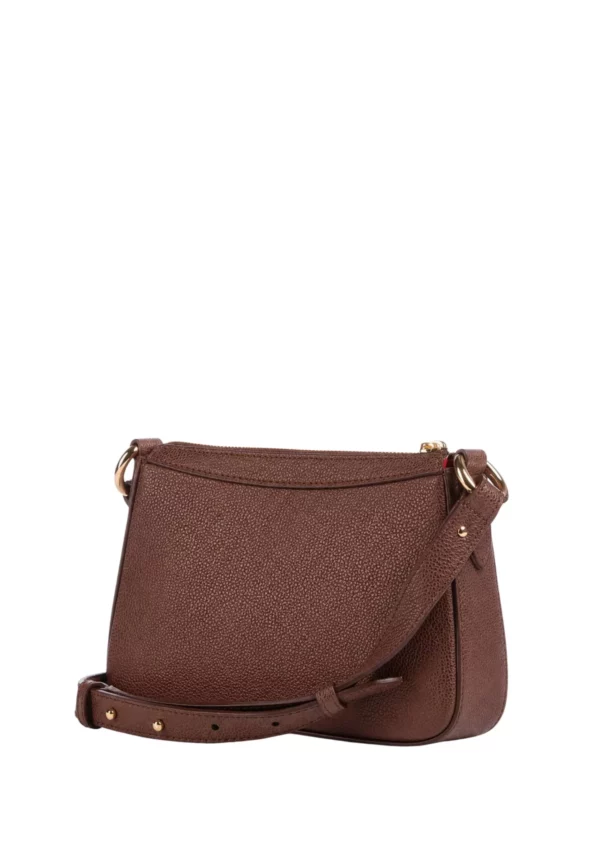 Sac bandoulière zippé Faubourg Lancel noix de coco