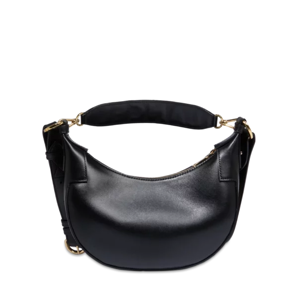 Sac à main Besace Hobo cuir S Origami Lancel noir