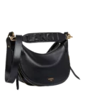 Sac à main Besace Hobo cuir S Origami Lancel noir
