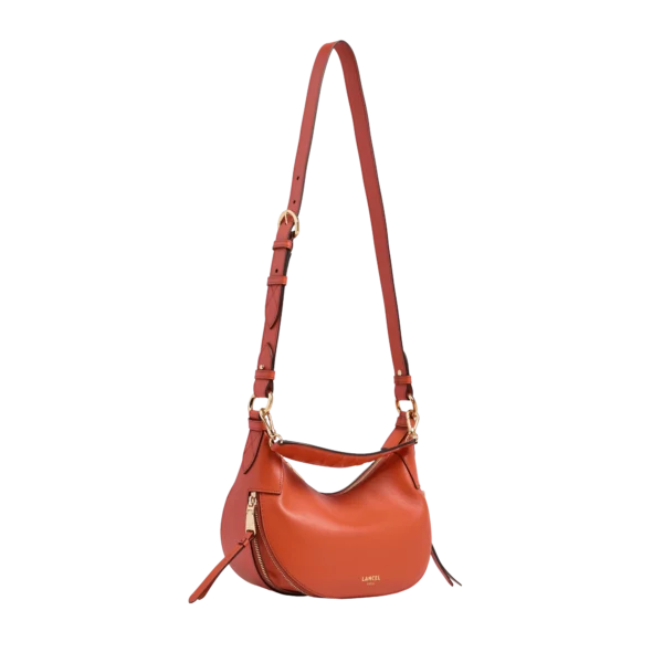 Sac à main Besace Hobo cuir S Origami Lancel sunrise