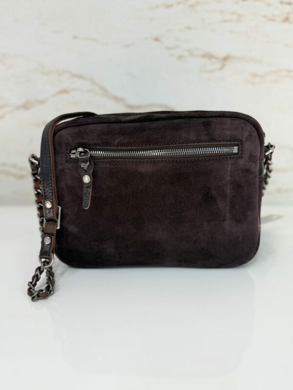 Sac bandoulière Orelia Mila louise cuir brun