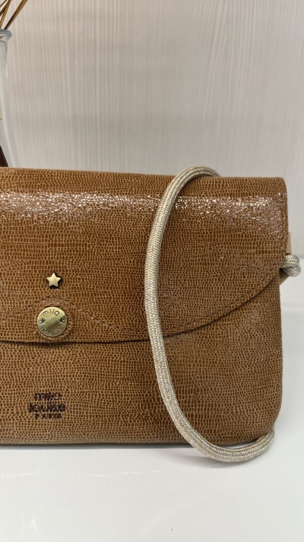 Sac pochette Olca RP Mila Louise camel