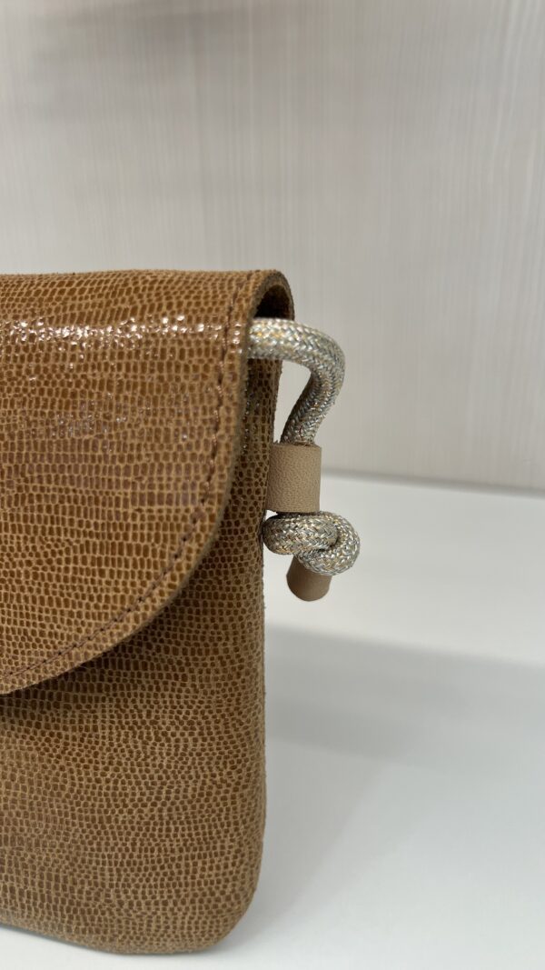 Sac pochette Olca RP Mila Louise camel