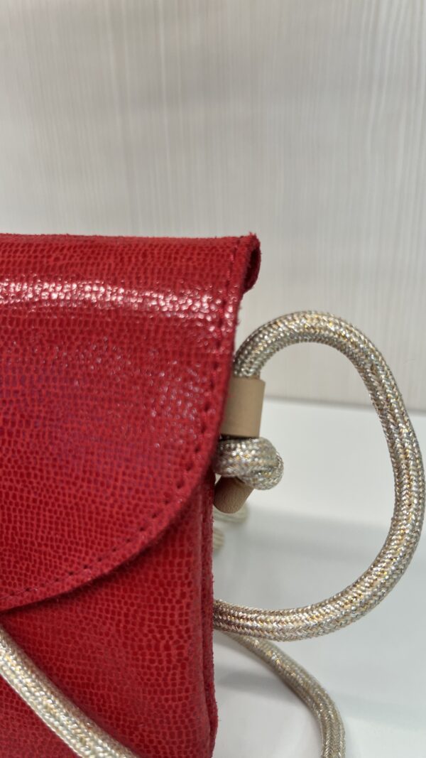 Sac pochette Olca RP Mila Louise rouge