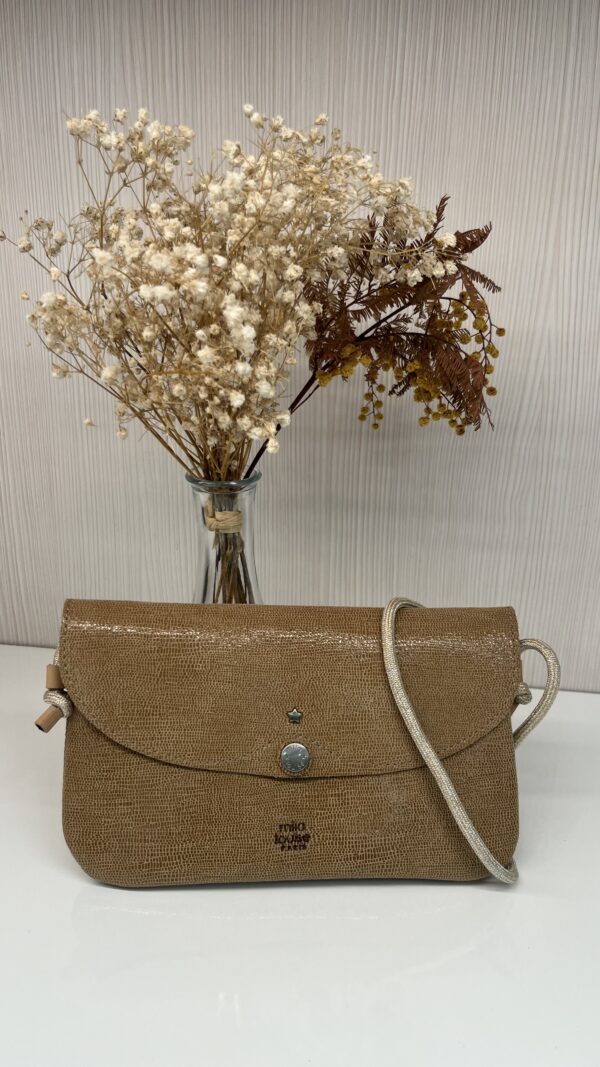 Sac pochette Olca RP Mila Louise crème