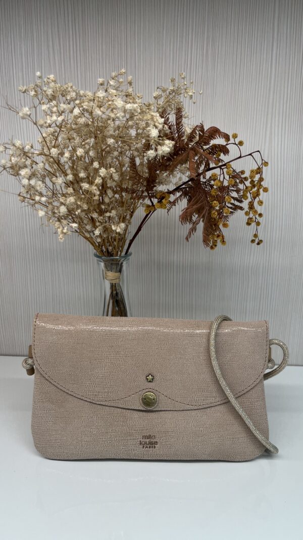 Sac pochette Olca RP Mila Louise rosée