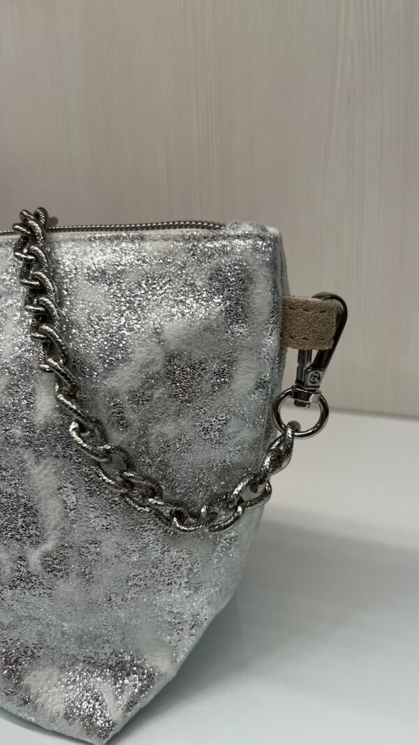 Sac banane / pochette Zil CU Mila Louise silver