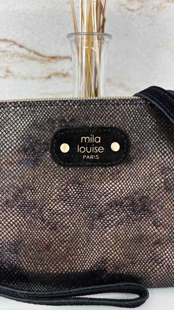 Sac bandoulière / pochette Mira IG Mila Louise noir