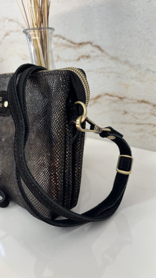 Sac bandoulière / pochette Mira IG Mila Louise noir