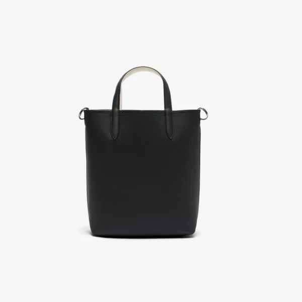 Sac cabas vertical Anna réversible noir femme