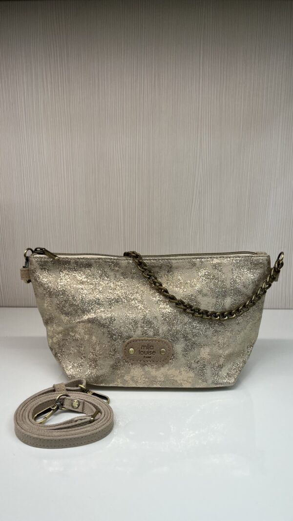 Sac banane / pochette Zil CU Mila Louise jaune