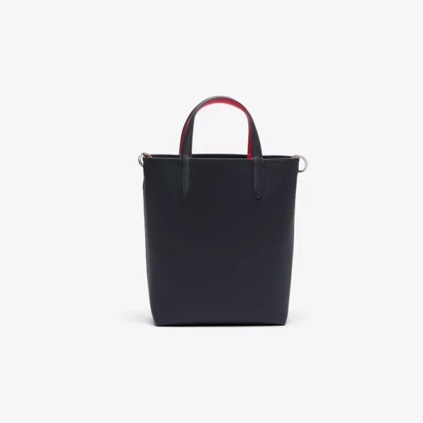Sac cabas vertical Anna réversible bleu/pétunia femme
