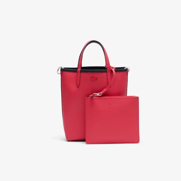 Sac cabas vertical Anna réversible bleu/pétunia femme