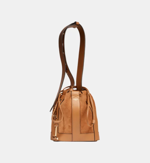 Sac seau S Elles Lancel - camel