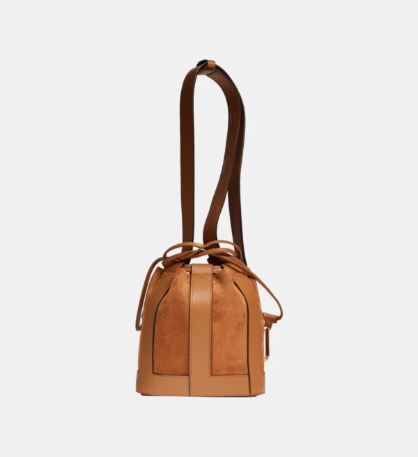Sac seau S Elles Lancel - camel