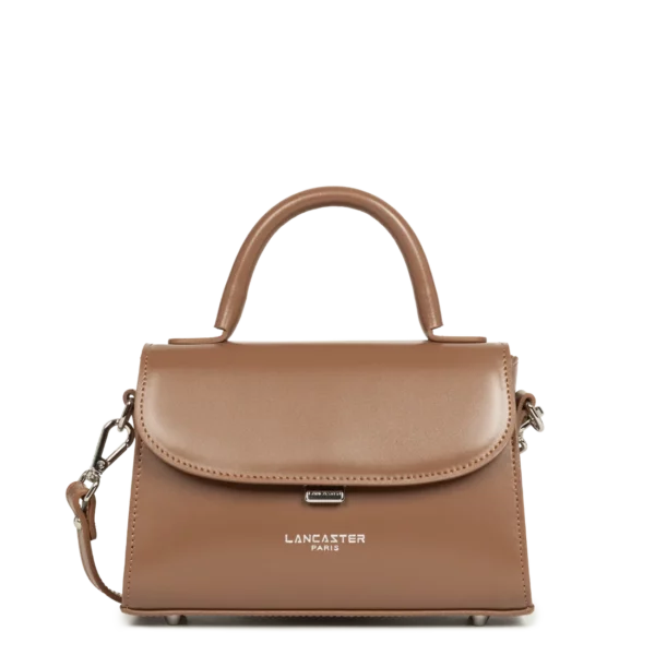 Sac à main Suave Even cuir Lancaster noisette