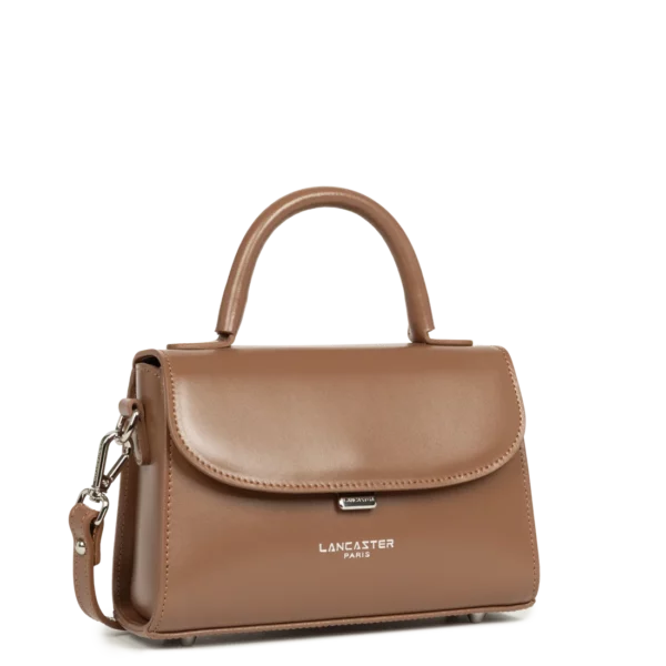 Sac à main Suave Even cuir Lancaster noisette