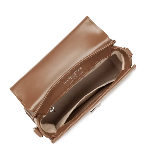 Sac à main Suave Even cuir Lancaster noisette