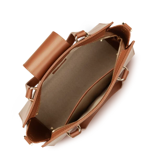 Sac Cabas PARIS PAD Lancaster camel