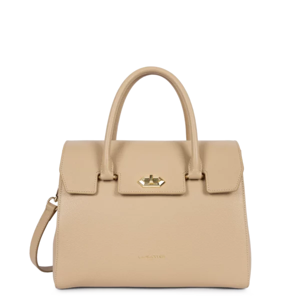 Sac à main Lancaster Milano Cosmos beige foncé