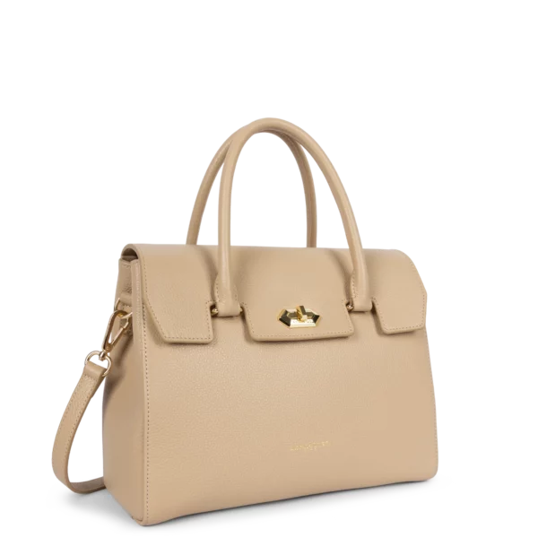 Sac à main Lancaster Milano Cosmos beige foncé