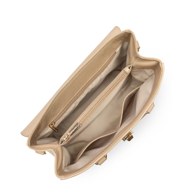Sac à main Lancaster Milano Cosmos beige foncé