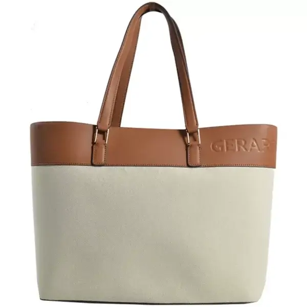 Gérard Darel Marcele Canvas Sac Cabas Naturel
