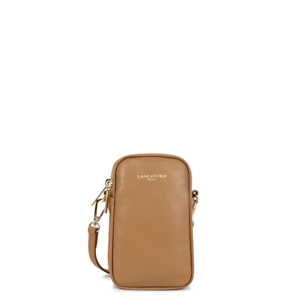 Pochette smartphone femme Dune Lancaster camel